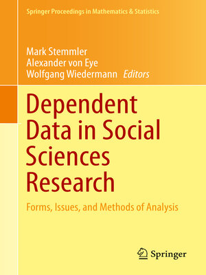 cover image of Dependent Data in Social Sciences Research